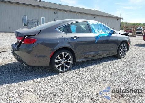 2015 Chrysler 200 C from USA, damaged, VIN 1C3CCCEG4FN736631